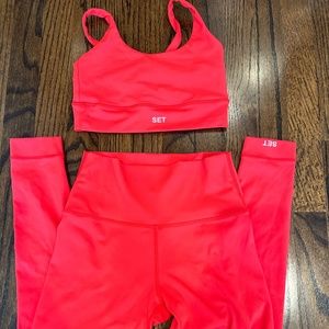 Set active red set